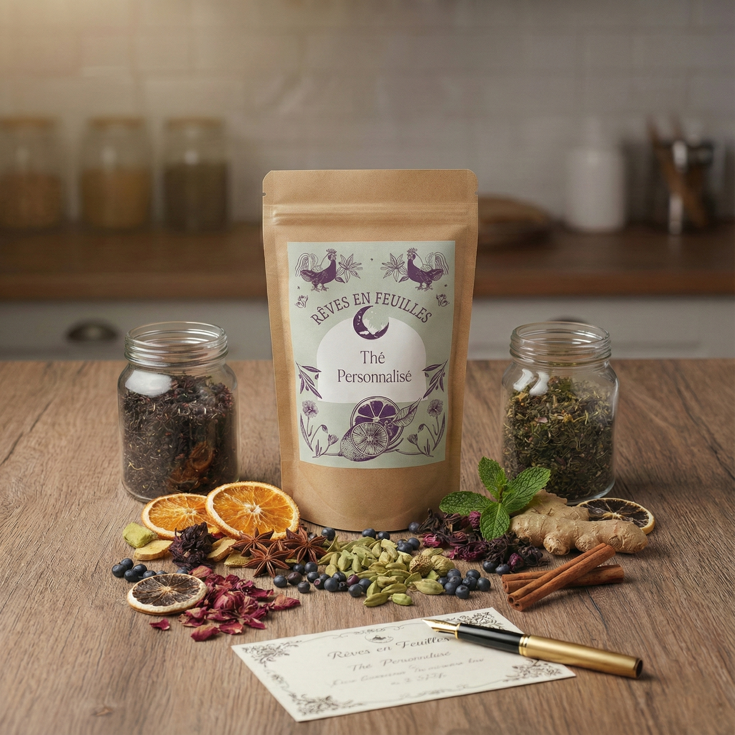 Thé Personnalisé – Crée ta recette sur-mesure