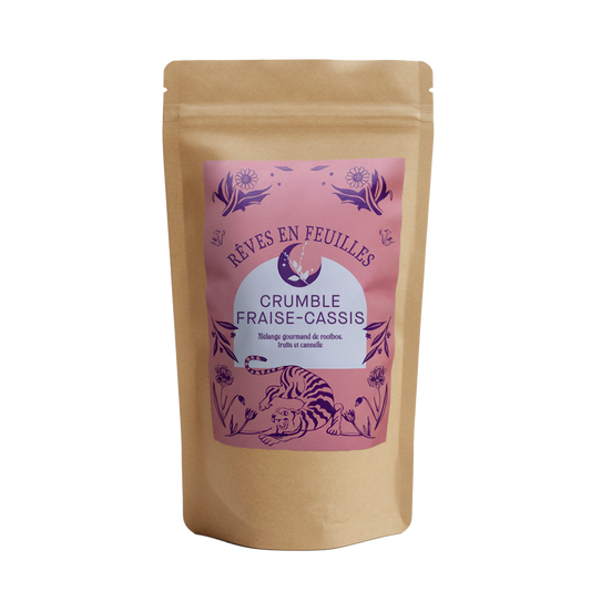 Crumble Fraise-Cassis – Rooibos Gourmand