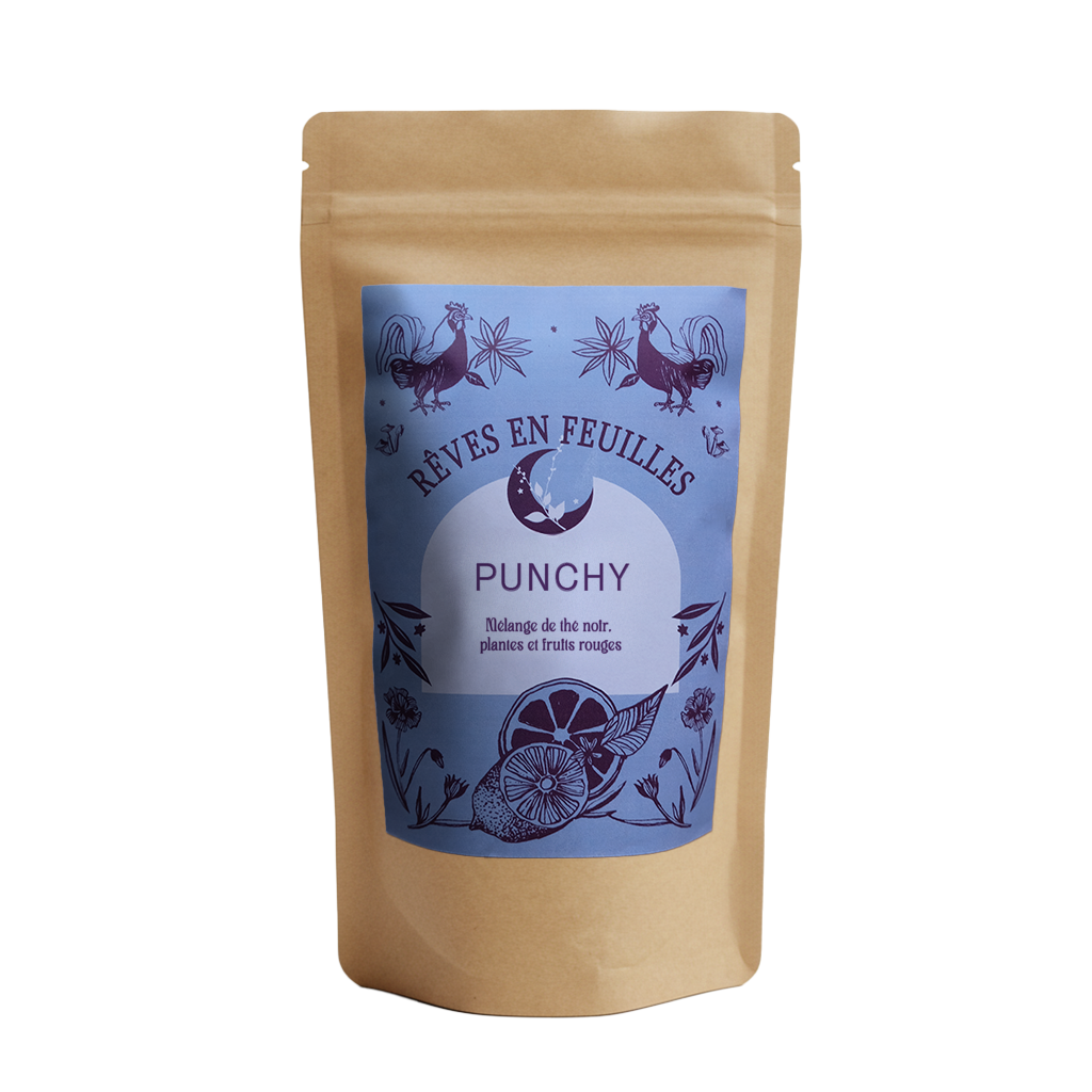 Punchy - Thé Noir Tonique Fruits Rouges & Agrumes